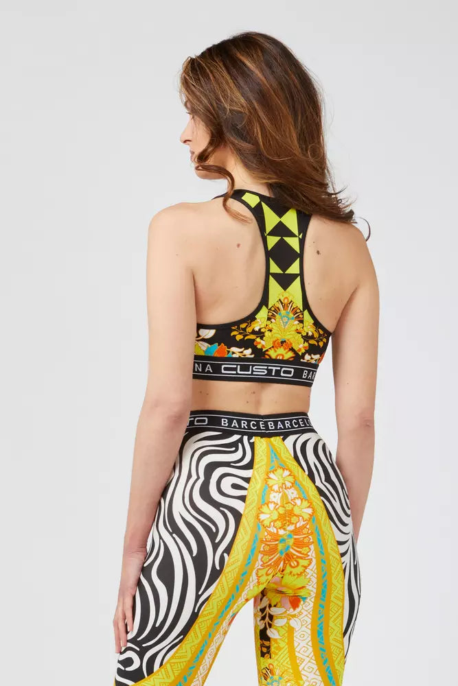 Custo Barcelona Top Femme Jaune en Polyamide