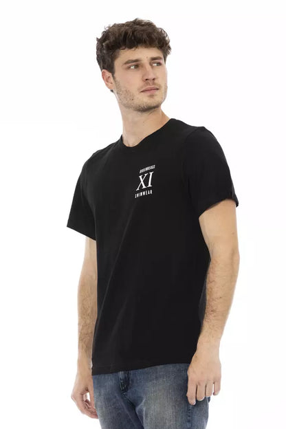 T-shirt noir en coton pour homme de Bikkembergs