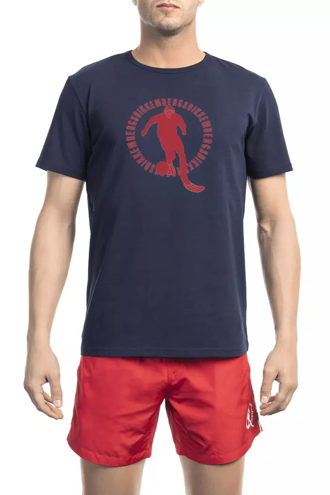 T-shirt homme en coton Bikkembergs Army