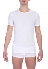 T-shirt blanc en coton pour homme de Bikkembergs