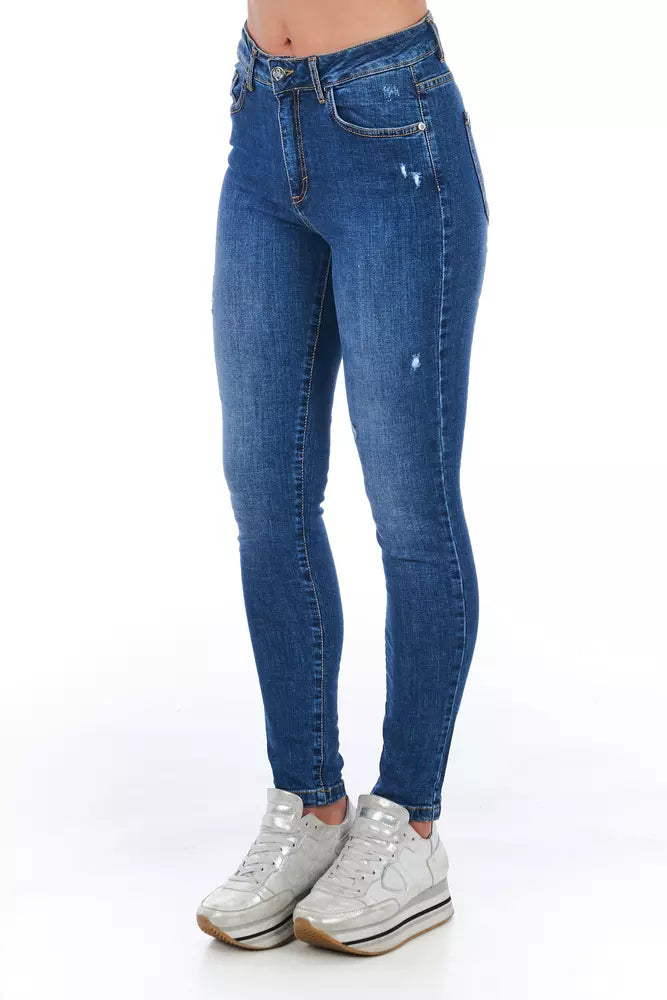 Frankie Morello Jeans Femme Denim Bleu W27