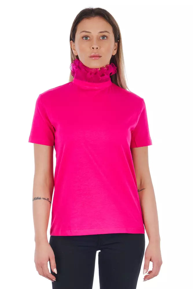 T-shirt femme en coton multicolore de Frankie Morello