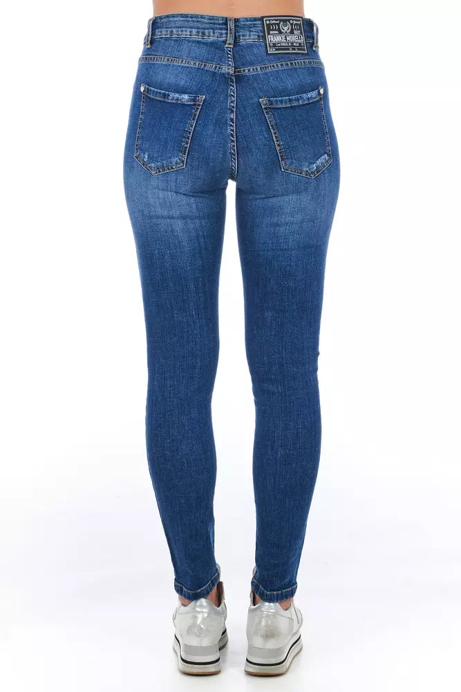 Frankie Morello Jeans Femme Denim Bleu W27