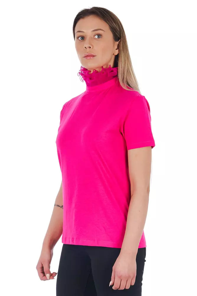 T-shirt femme en coton multicolore de Frankie Morello