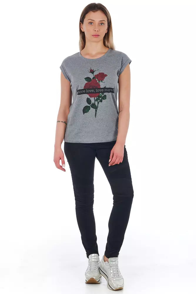 Frankie Morello Black Cotton Women Skinny Jeans