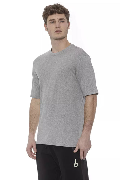 T-shirt homme en coton gris clair