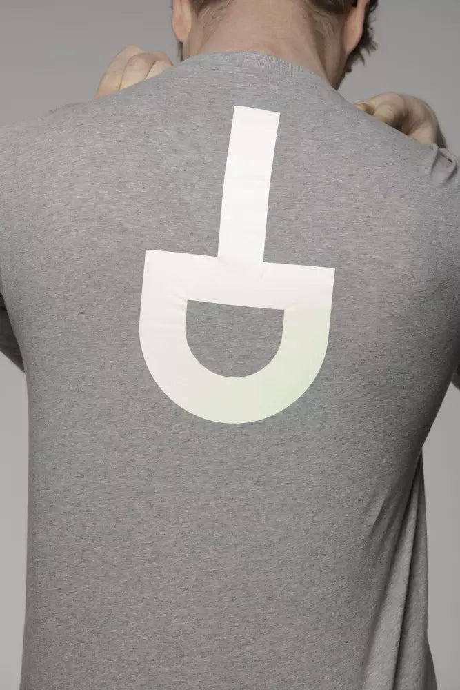 T-shirt homme en coton gris clair
