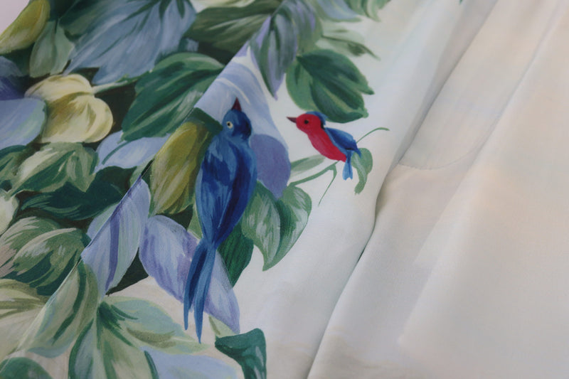 Pantalon de jogging homme blanc à imprimé floral Dolce &amp; Gabbana