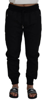 Pantalon de jogging décontracté noir pour homme Dolce &amp; Gabbana