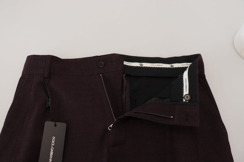 Pantalon chino en coton brun pour homme de Dolce &amp; Gabbana