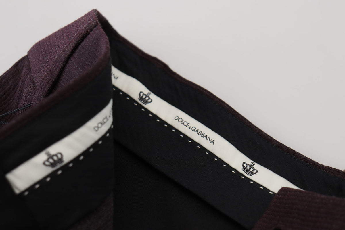 Pantalon chino en coton brun pour homme de Dolce &amp; Gabbana