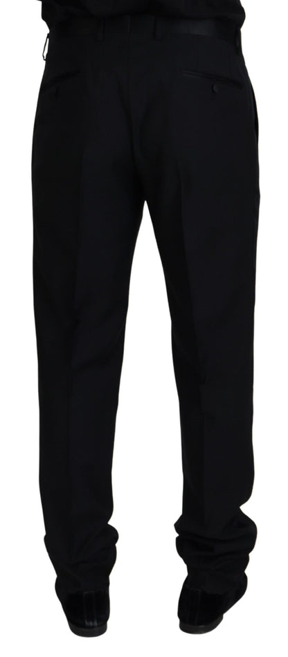 Dolce & Gabbana zwarte wollen chino broek voor heren