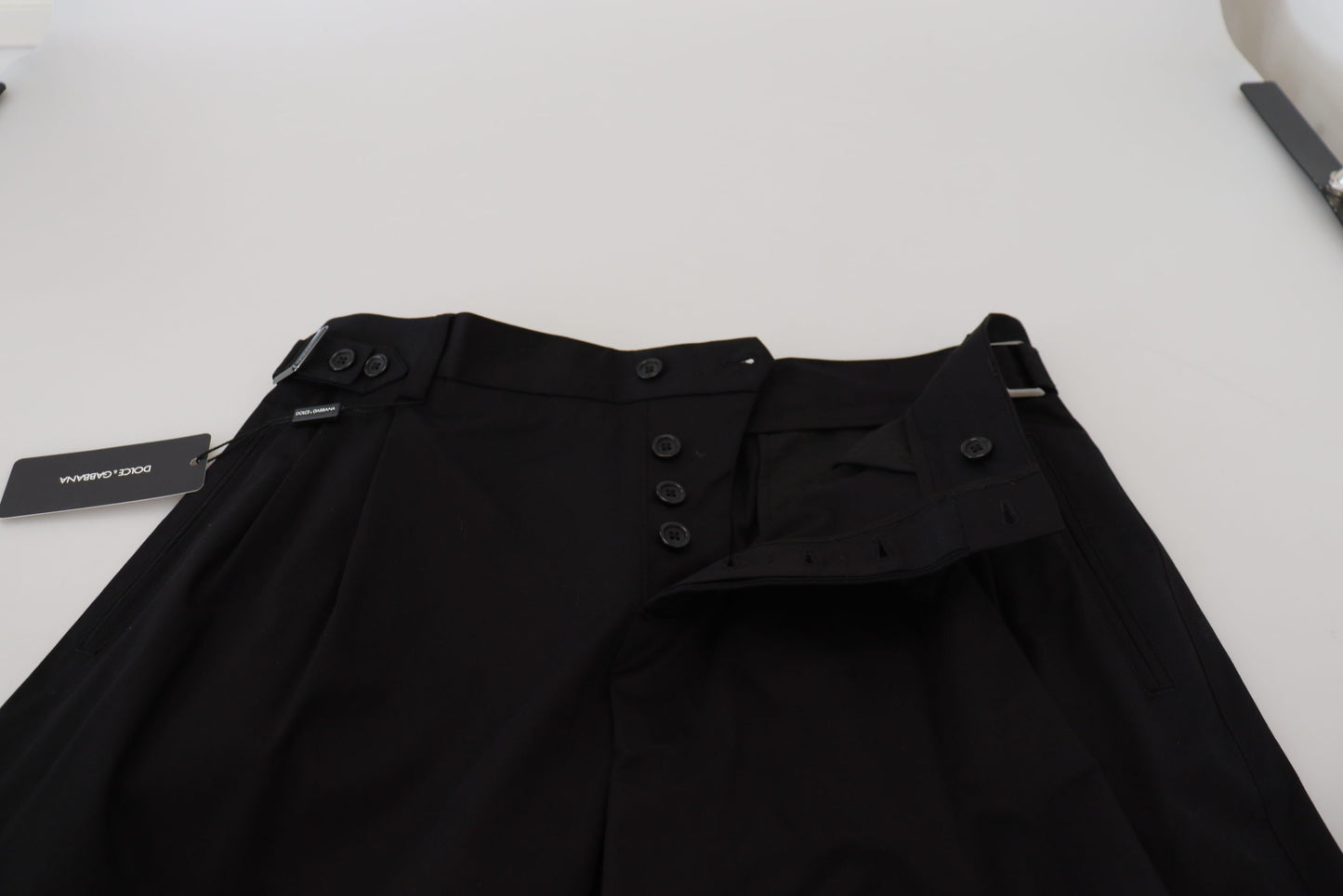Dolce & Gabbana Zwarte Chino Broek van Katoen