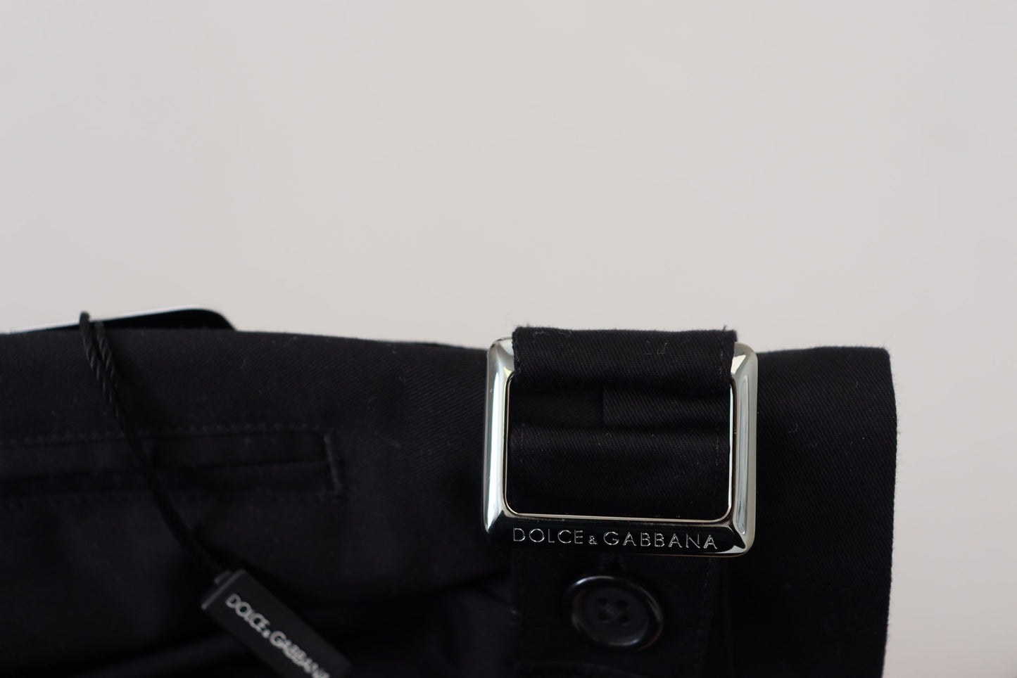 Dolce & Gabbana Zwarte Chino Broek van Katoen