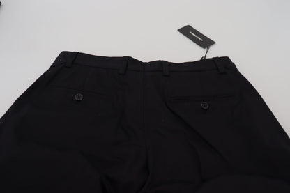 Dolce & Gabbana Zwarte Chino Broek van Katoen