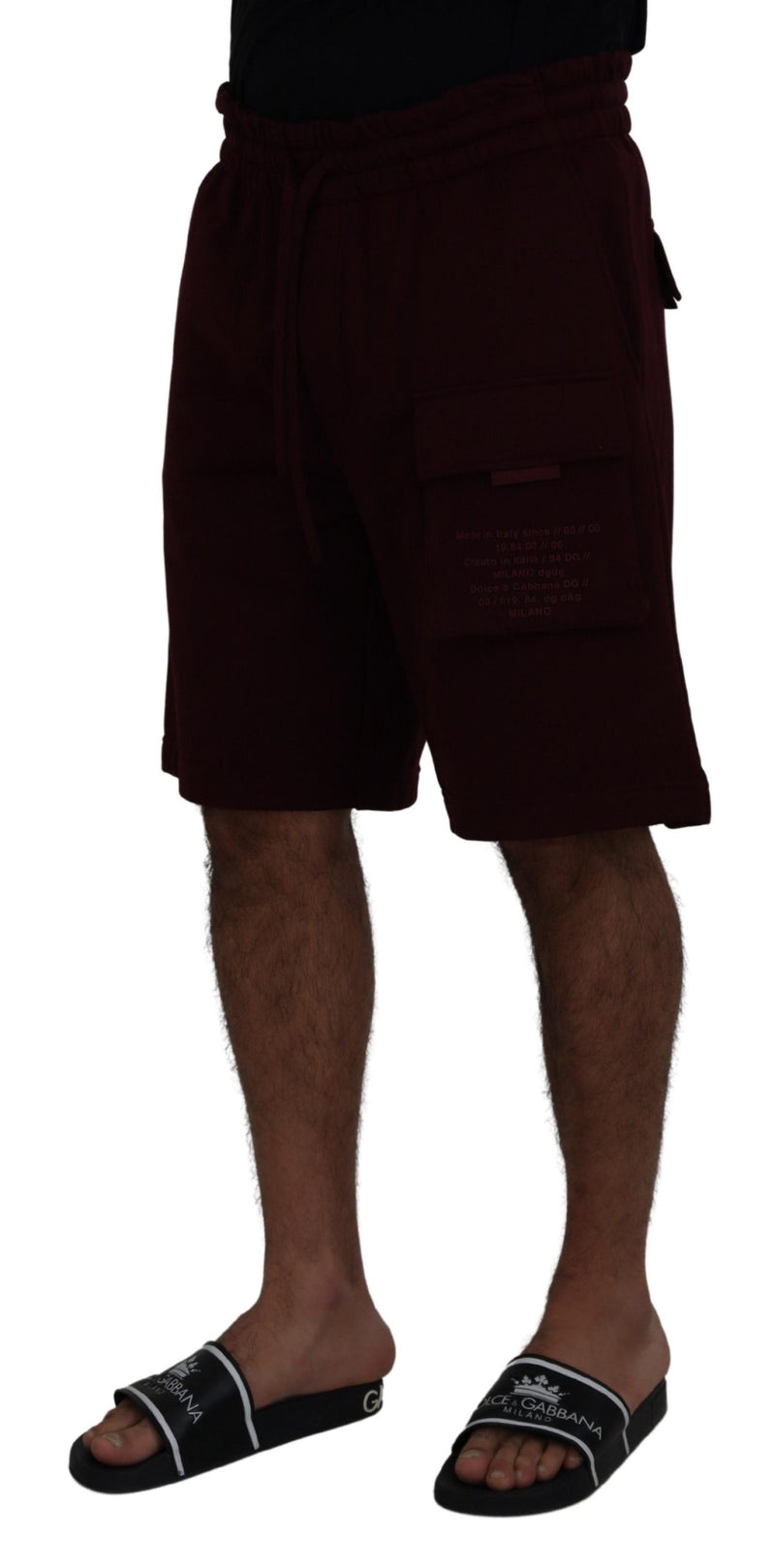 Short cargo bermuda marron pour homme Dolce &amp; Gabbana