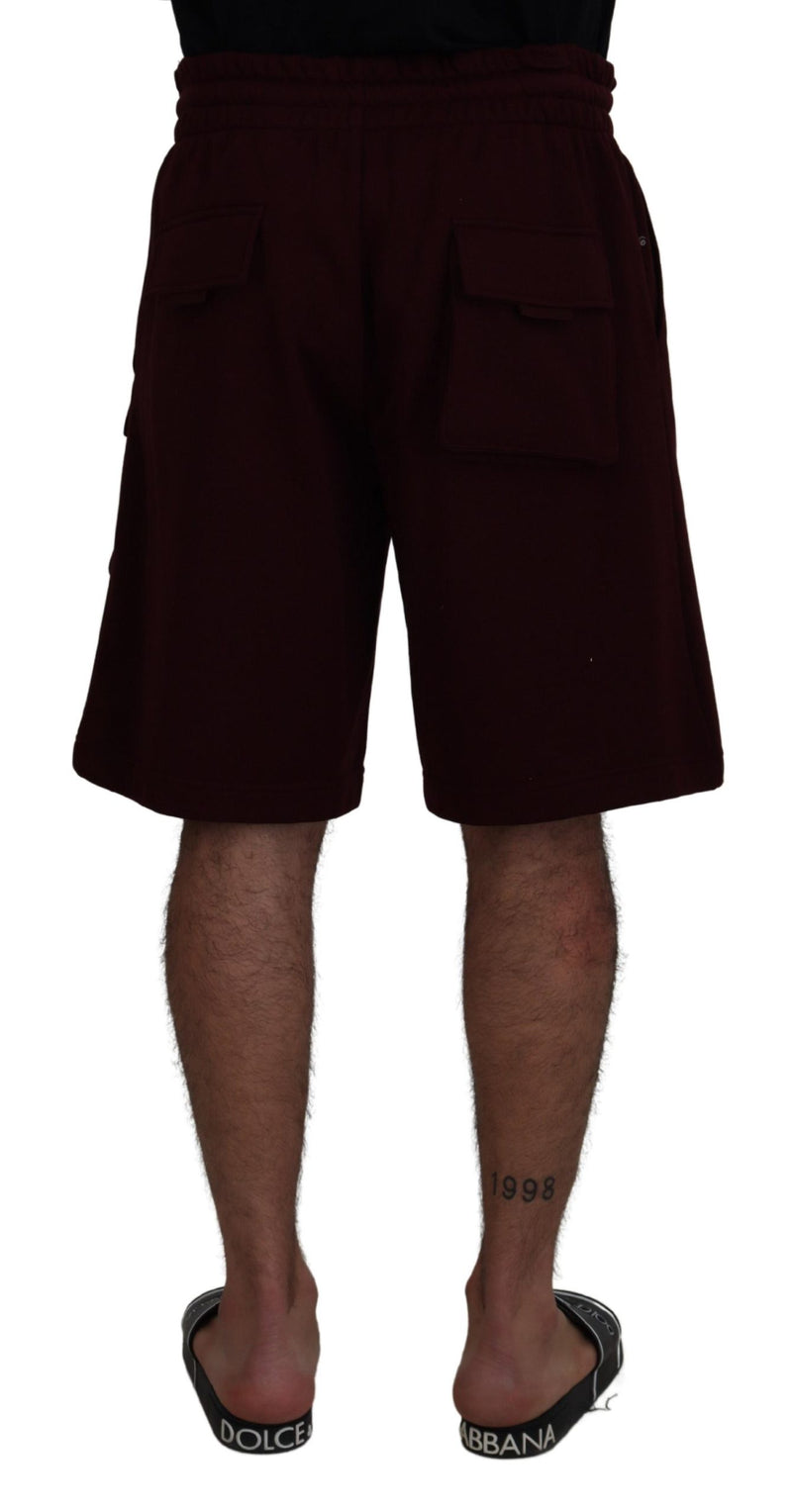 Short cargo bermuda marron pour homme Dolce &amp; Gabbana