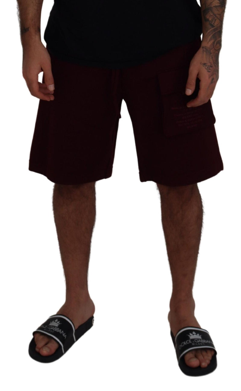Short cargo bermuda marron pour homme Dolce &amp; Gabbana