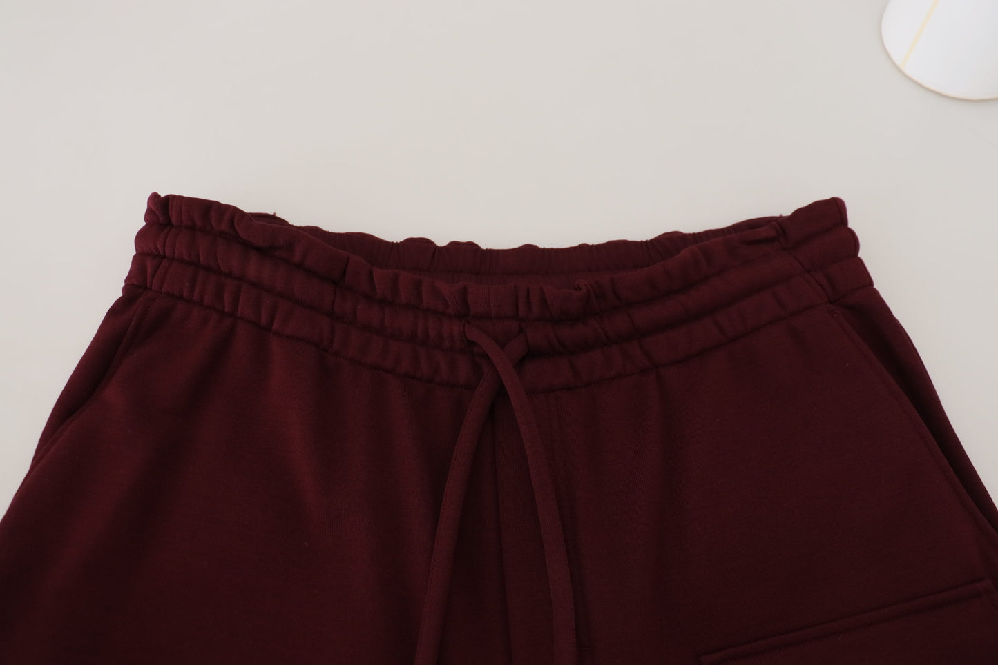 Dolce &amp; Gabbana Bordeaux Bermuda Cargo Broekje voor Heren
