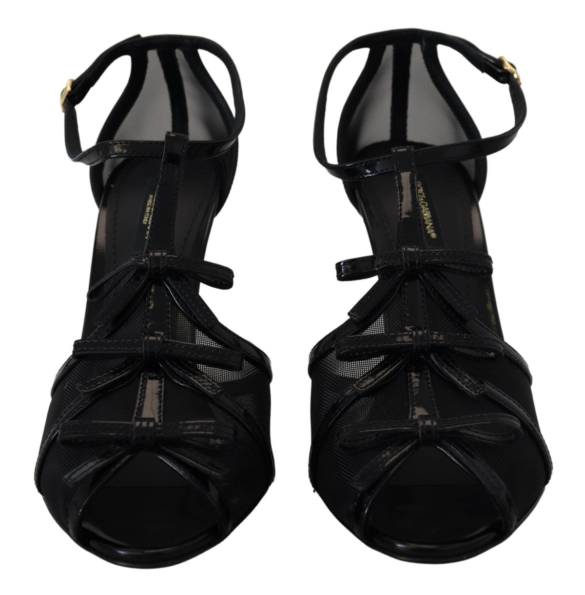 Dolce & Gabbana Sandales à Talons Aiguilles Noires