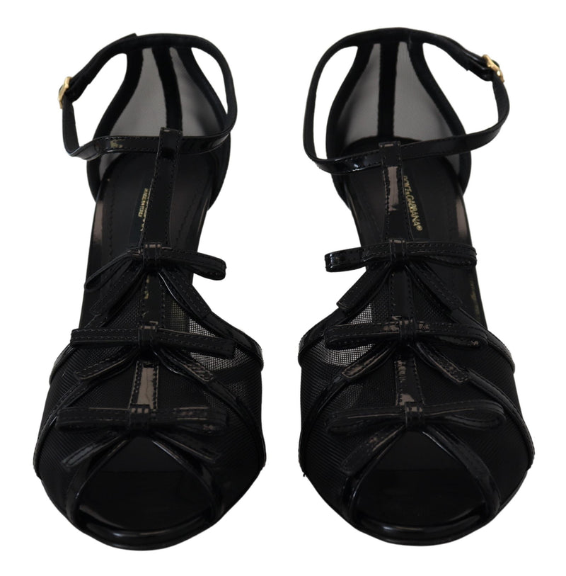 Dolce & Gabbana Sandales à Talons Aiguilles Noires