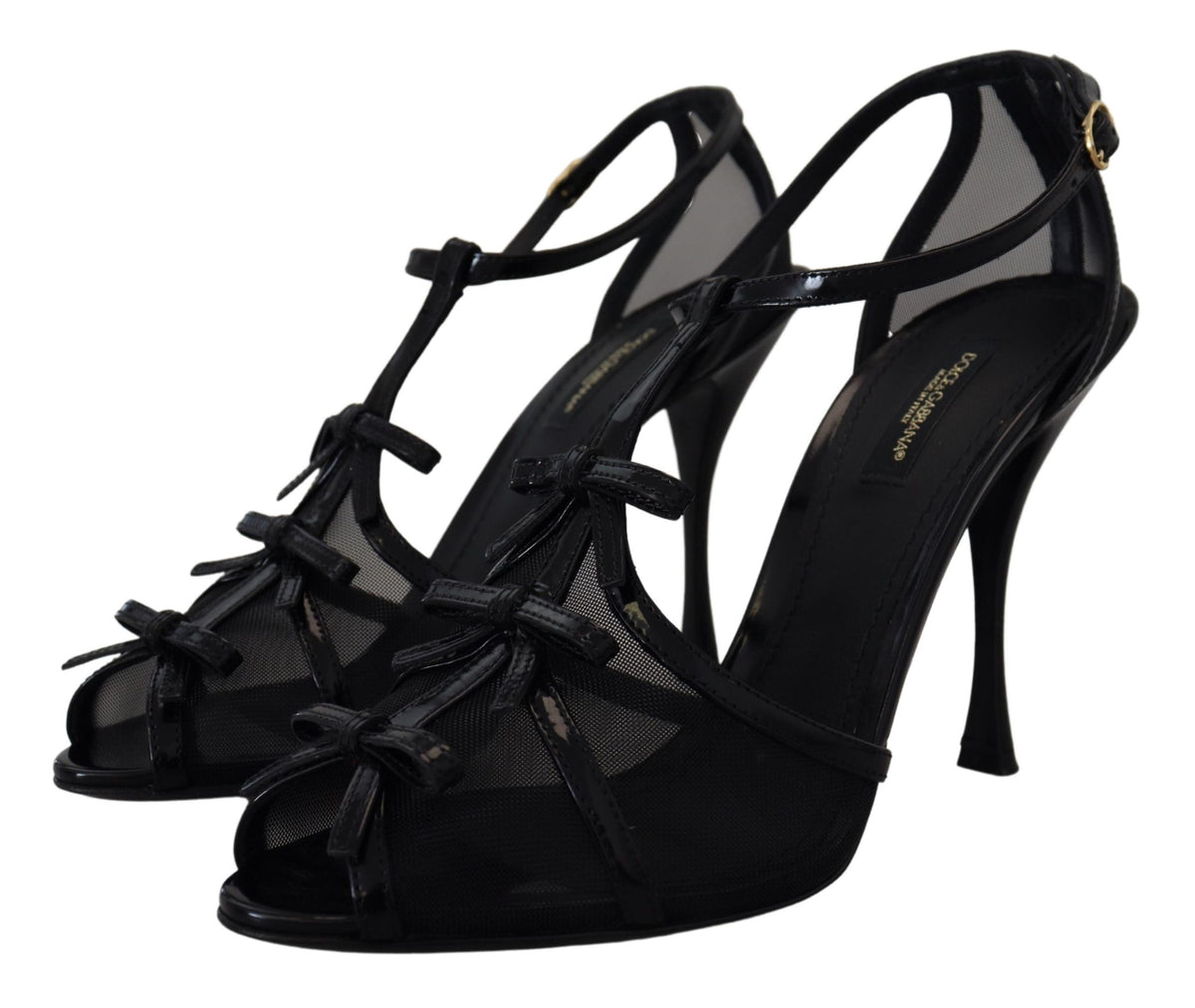 Dolce & Gabbana Sandales à Talons Aiguilles Noires