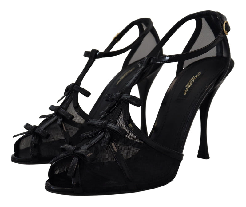 Dolce & Gabbana Sandales à Talons Aiguilles Noires