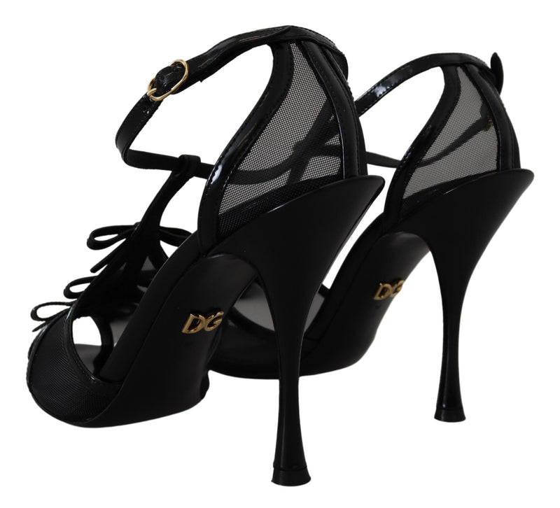 Dolce & Gabbana Sandales à Talons Aiguilles Noires
