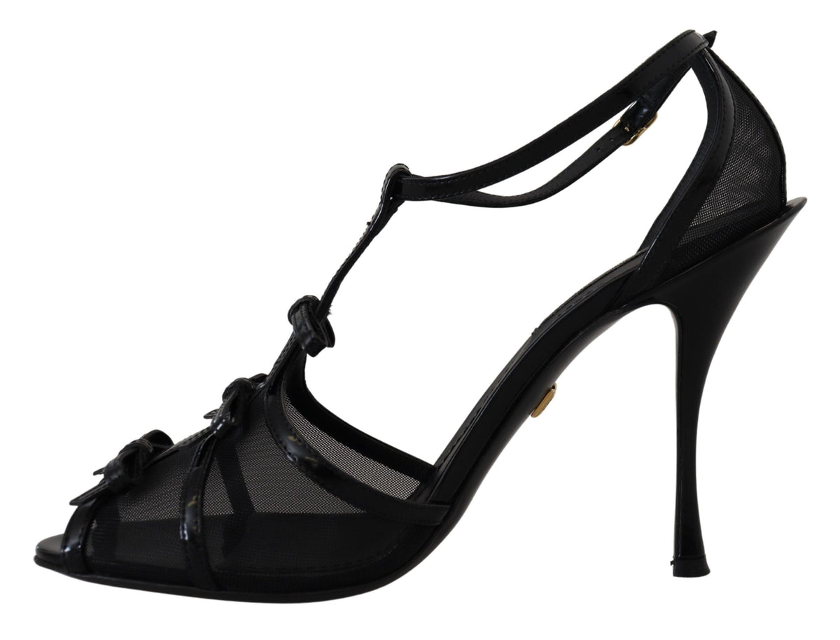 Dolce & Gabbana Sandales à Talons Aiguilles Noires