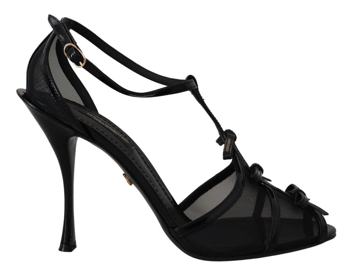 Dolce & Gabbana Sandales à Talons Aiguilles Noires