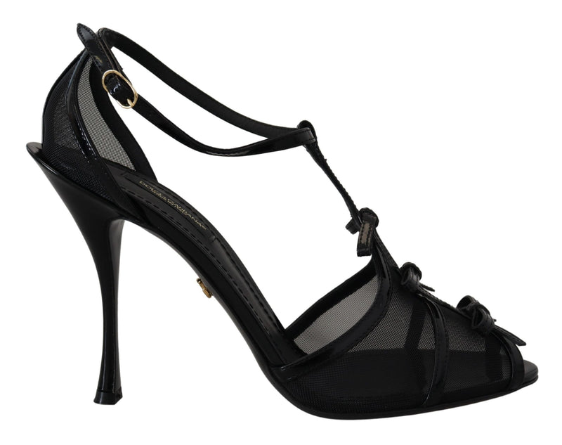 Dolce & Gabbana Sandales à Talons Aiguilles Noires