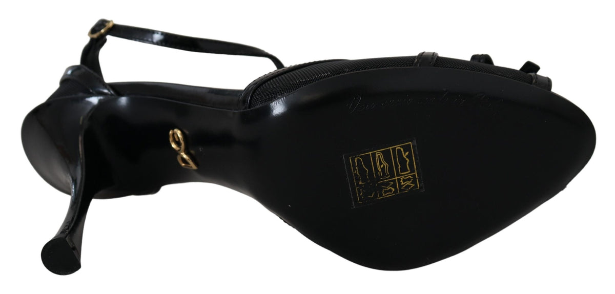 Dolce & Gabbana Sandales à Talons Aiguilles Noires