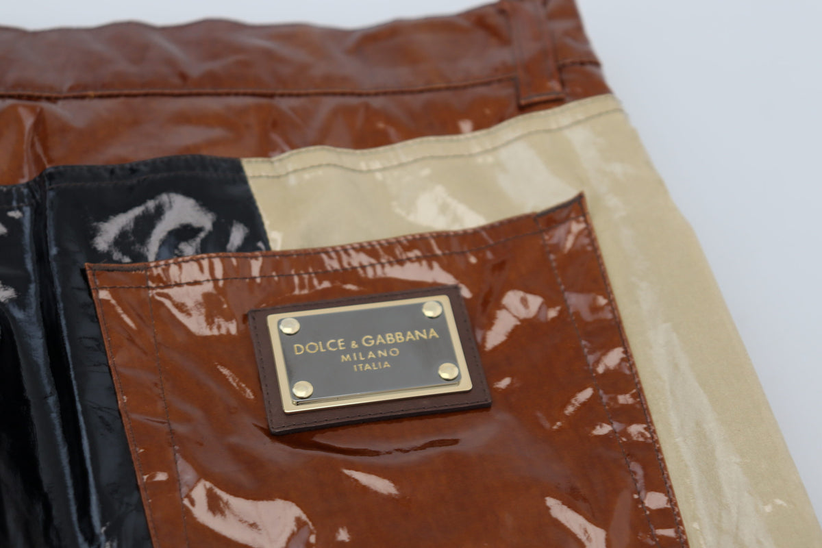 Jeans slim homme en jean multicolore brillant Dolce &amp; Gabbana