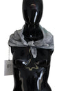 Foulard châle imprimé gris Costume National de marque