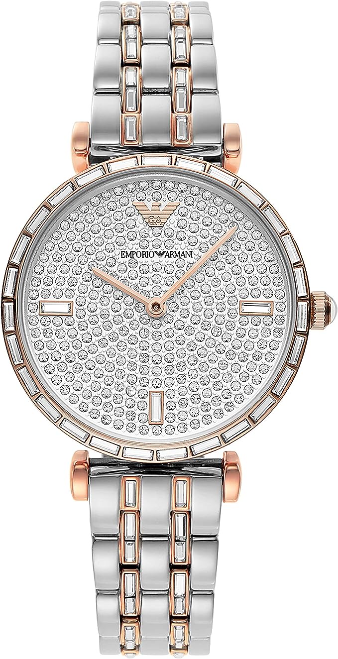 Montre Femme Emporio Armani AR11293 en Acier Argenté Quartz