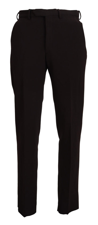 Pantalon habillé droit pour homme marron de BENCIVENGA