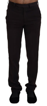 Pantalon habillé droit pour homme marron de BENCIVENGA