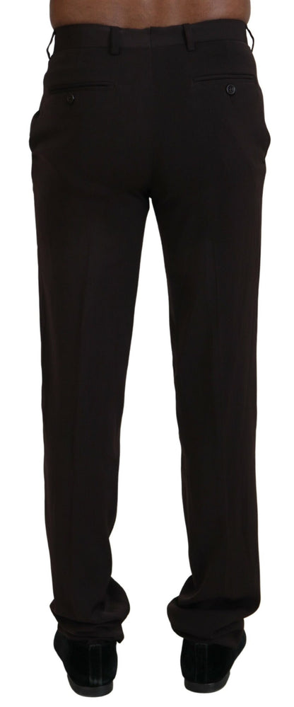 Pantalon habillé droit pour homme marron de BENCIVENGA