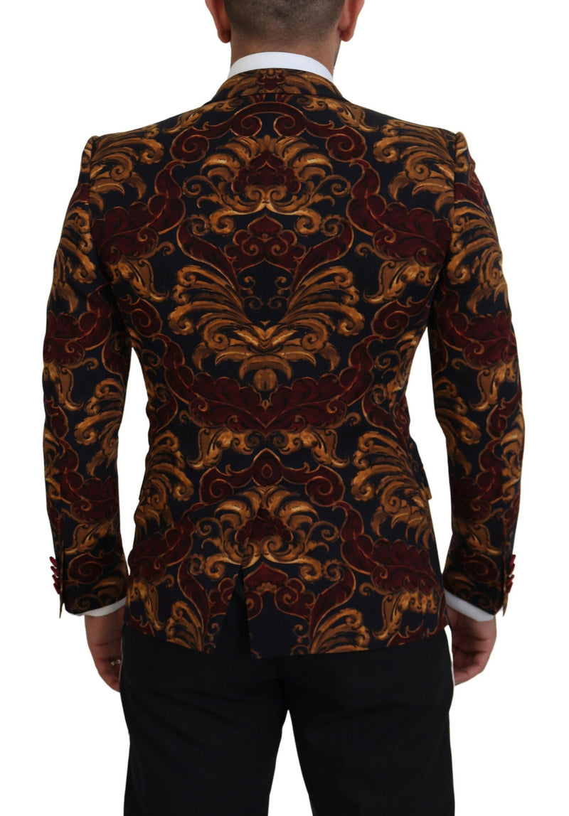 Dolce &amp; Gabbana Blazer Martini à simple boutonnage à motifs floraux multicolores