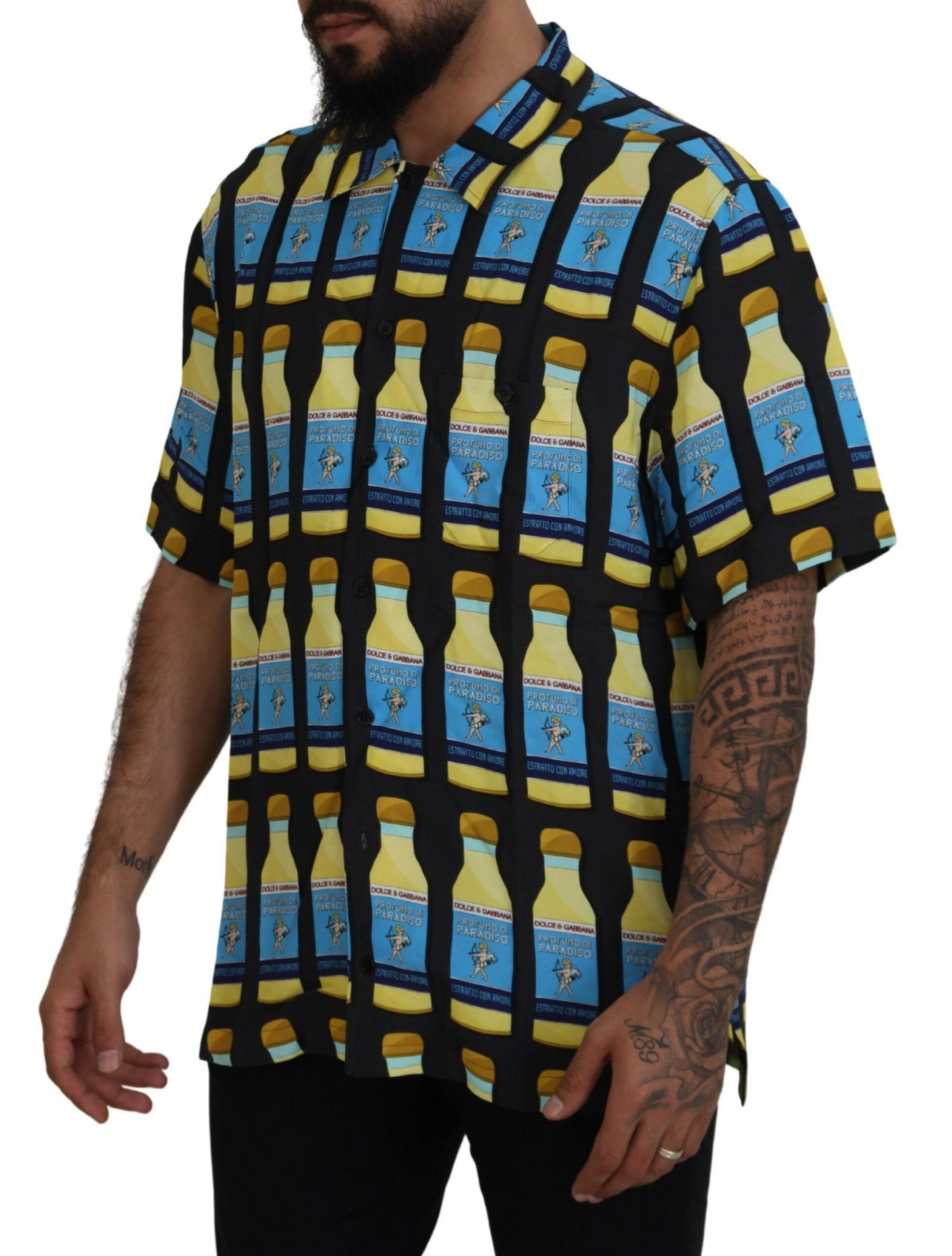 Dolce &amp; Gabbana Geruite Viscose Casual Overhemd