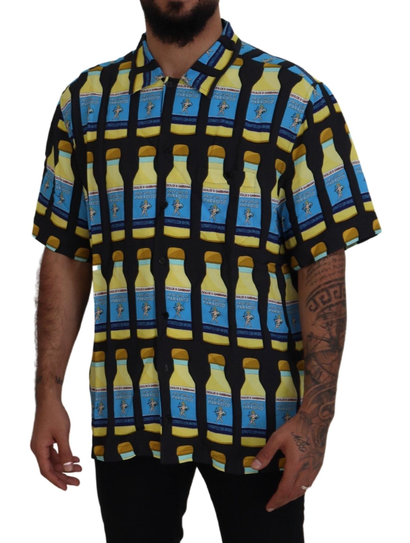 Dolce &amp; Gabbana Geruite Viscose Casual Overhemd