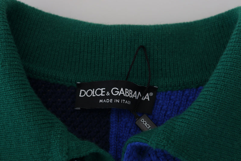Pull en laine à rayures multicolores Dolce &amp; Gabbana