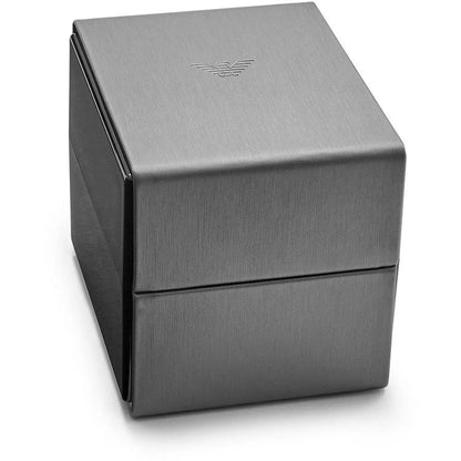Montre élégante pour femme Emporio Armani argentée