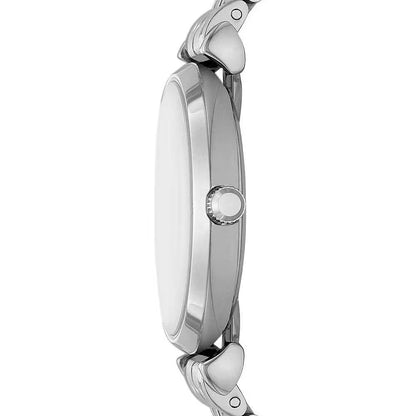 Montre élégante pour femme Emporio Armani argentée