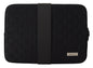Gant Black Padded Pouch Bag Zipper Cover Sleeve Case