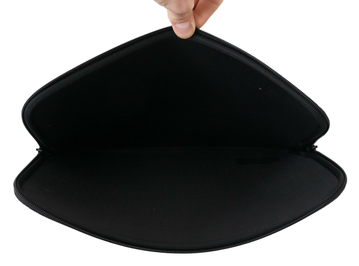 Pochette rembourrée noire Gant avec housse zippée