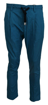 Dolce &amp; Gabbana blauwe katoenen chino broek