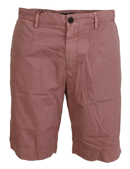 Shorts homme décontractés en coton, roses, style chino, Dolce &amp; Gabbana