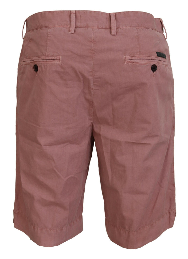 Shorts homme décontractés en coton, roses, style chino, Dolce &amp; Gabbana