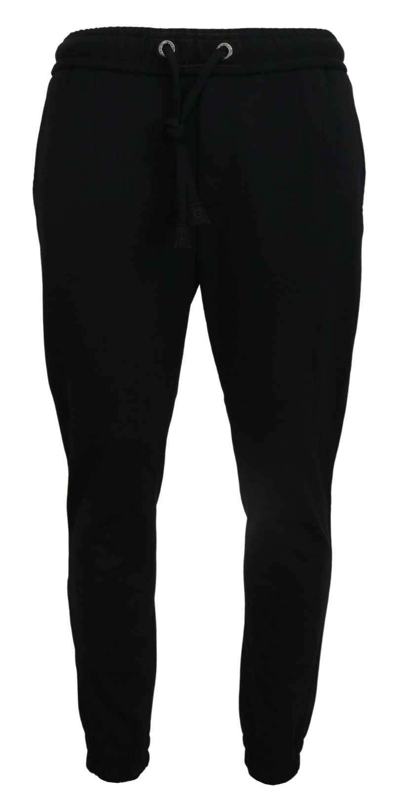 Pantalon de survêtement en laine pour homme noir Dolce &amp; Gabbana